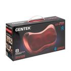 Массажная подушка Centek CT-2197, электрический, 25 Вт, ИК-подогрев, 3D массаж,  бронзовый - Фото 5