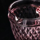 Кувшин стеклянный "Элегия", 1,1 л, цвет розовый - Фото 2