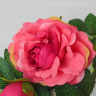 Цветы искусственные "Роза Моника" 9*50 см, розовая - Фото 2