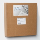 Полка для ванной Stölz, угловая, металл, стекло, 24×24×4 см - Фото 4