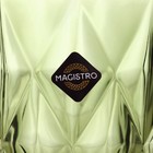Стакан стеклянный Magistro «Круиз», 240 мл, цвет зелёный - Фото 7