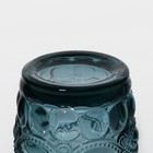 Стакан Magistro «Ла-Манш», 220 мл, стекло, синий - Фото 3