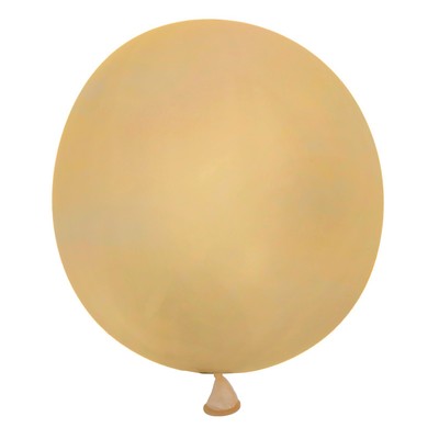 Шар латексный 32" «Гигант», пастель, 1 шт., цвет золотой