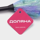 Щётка для пыли Доляна «Павлин», 59 см, насадка 40.5 см, 40 г - Фото 4