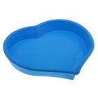 Форма силиконовая для выпечки «Сердце», 23×24,5×4 см - Фото 2