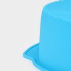 Форма для выпечки с ручками Доляна «Круг», силикон, 27×24×6 см, внутренний диаметр 22 см, МИКС - Фото 6