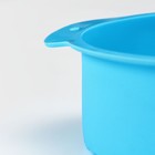 Форма для выпечки с ручками Доляна «Круг», силикон, 27×24×6 см, внутренний диаметр 22 см, МИКС - Фото 5