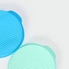 Форма для выпечки с ручками Доляна «Круг», силикон, 27×24×6 см, внутренний диаметр 22 см, МИКС - Фото 7