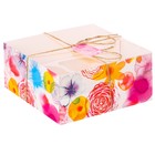 Коробка на 4 капкейка «Вкусные радости», 16 × 16 × 7.5 см - Фото 1