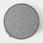 Форма для выпечки Доляна «Мрамор», 17×7 см, съёмное дно, антипригарное покрытие, цвет серый - Фото 9