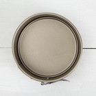 Форма для выпечки «Рэнди. Круг», 12,7×5 см, съёмное дно, антипригарное покрытие, цвет бронзовый - Фото 2