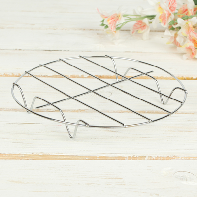 Подставка под горячее круглая на ножках Доляна, 18×18×2,5 см