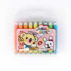 Фломастеры 18 цветов, толстые, с печатью, вентилируемый колпачок, МИКС - Фото 1