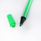 Фломастеры 24 цветов, толстые, с печатью, вентилируемый колпачок, МИКС - Фото 7