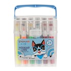 Фломастеры 24 цветов, толстые, с печатью, вентилируемый колпачок, МИКС - Фото 10