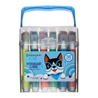 Фломастеры 36 цветов, с печатью, вентилируемый колпачок, МИКС - Фото 15