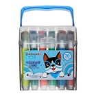 Фломастеры 36 цветов, с печатью, вентилируемый колпачок, МИКС - Фото 3