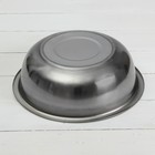 Миска «Мэйли», 3 л, 29×9 см, нержавеющая сталь, серебристая - Фото 2