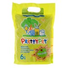 Наполнитель древесный для грызунов PrettyPet, осиновые гранулы, 6 л - Фото 1