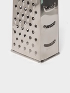 Тёрка четырёхгранная Доляна «Деревушка», 24.5×10.5 см, нержавеющая сталь, коричневая - Фото 3