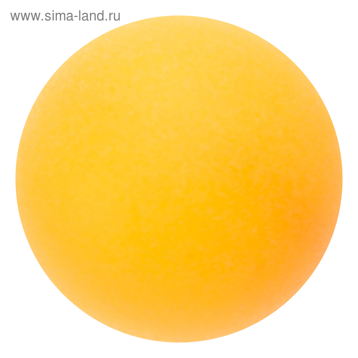 Мяч для настольного тенниса 40 мм, цвет оранжевый - Фото 1
