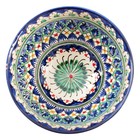 Коса Риштанская Керамика "Цветы" 15 см, малая, синяя - Фото 5