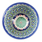 Коса Риштанская Керамика "Цветы" 15 см, малая, синяя - Фото 6