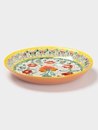 Ляган узбекский Риштанская Керамика «Турецкий узор», d=25 см, жёлтый - Фото 2