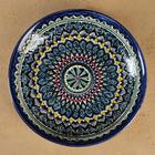 Ляган узбекский Риштанская Керамика «Узор», d=25 см, синий - Фото 2