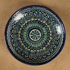 Ляган узбекский Риштанская Керамика «Узор», d=25 см, синий - Фото 4