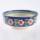 Сахарница узбекская Риштанская Керамика «Цветы», 250 мл, синяя - Фото 5