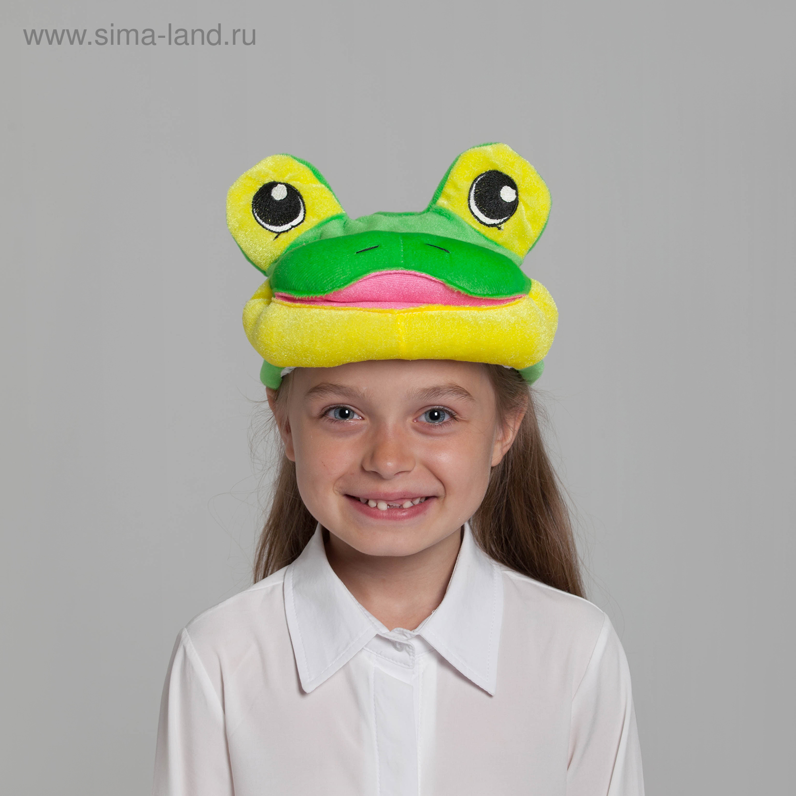 Шапка лягушка
