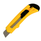 Нож универсальный BOHRER, корпус пластик,, квадратный фиксатор, 18 мм - Фото 1