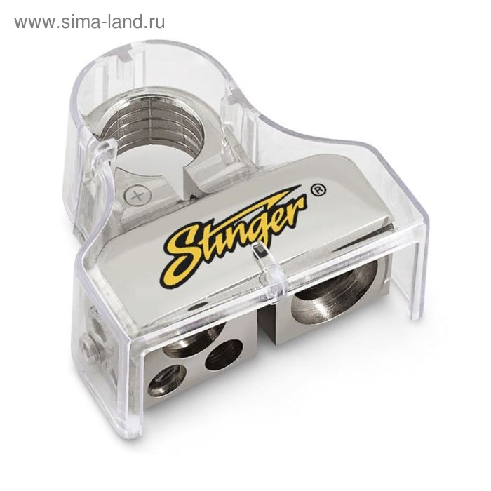 Клемма аккумулятора Stinger SPT53102, 1×0-2 Ga, 1×4 Ga, 2×8 Ga - Фото 1