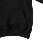 Джемпер-толстовка мужской с капюшоном 971 цвет чёрный, р-р 44-46 (M) - Фото 6