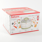 Сушилка для овощей и фруктов Saturn ST-FP0112, 350 Вт, 6 ярусов, белая - Фото 4