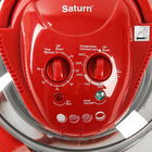 Аэрогриль Saturn ST-CO9151, 1400 Вт, 12/17 л, таймер, 10 способов готовки, красный - Фото 2