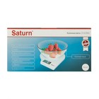 Весы кухонные Saturn ST-KS7803, электронные, до 5 кг, белые - Фото 5