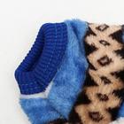 Комбинезон «Олени» с капюшоном, размер S (ДС 25 см, ОГ 35 см, ОШ 25 см), голубой - Фото 10