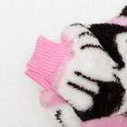 Комбинезон «Олени» с капюшоном, размер M (ДС 30 см, ОГ 40 см, ОШ 30 см), розовый - Фото 10