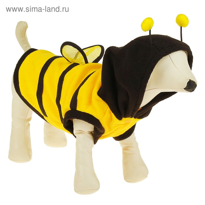 Костюм "Пчелка", размер ХL (ДС 34 см, ОШ 44 см, ОГ 52 см) - Фото 1