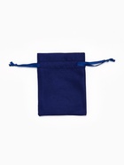 Мешочек подарочный атласный, 7×9 см, фасовка 50 шт., синий - Фото 4