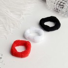 резинка для волос "Махрушка" (набор 24 шт) вставка - Фото 2