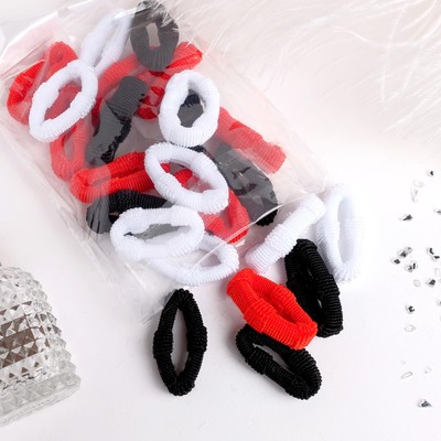 резинка для волос "Махрушка" (набор 24 шт) вставка