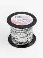 Пайетки на нити, 6 мм, 91 ± 1 м, цвет серебряный №1 - Фото 4