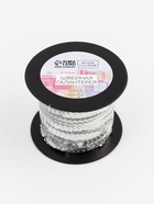 Пайетки на нити, 6 мм, 91 ± 1 м, цвет серебряный №1 - Фото 5