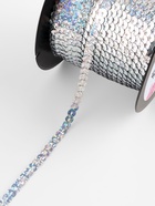 Пайетки на нити, голография, 6 мм, 91±1 м, цвет серебряный - Фото 2