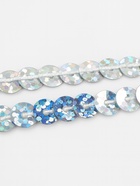 Пайетки на нити, голография, 6 мм, 91±1 м, цвет серебряный - Фото 3