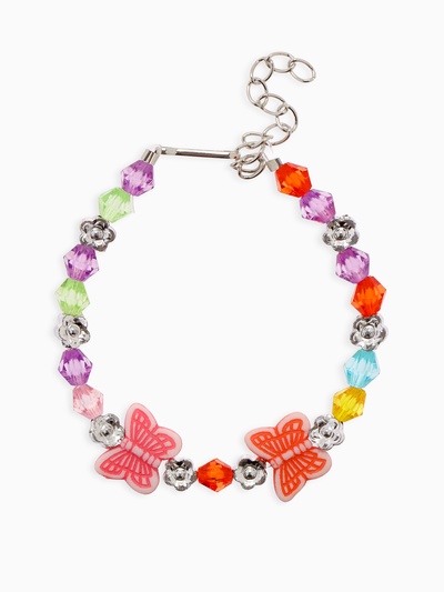 Браслет детский «Выбражулька. Две бабочки», d=6 см, МИКС