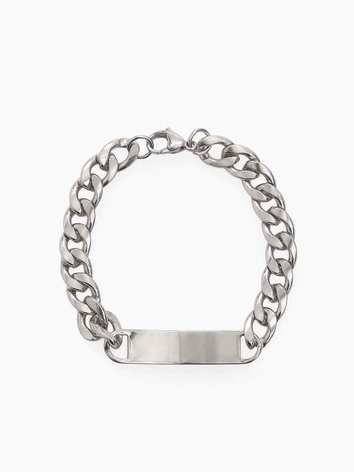Цепочка на руку мужская «Брутал», крупное плетение, 22 см, цвет серебро - Фото 1